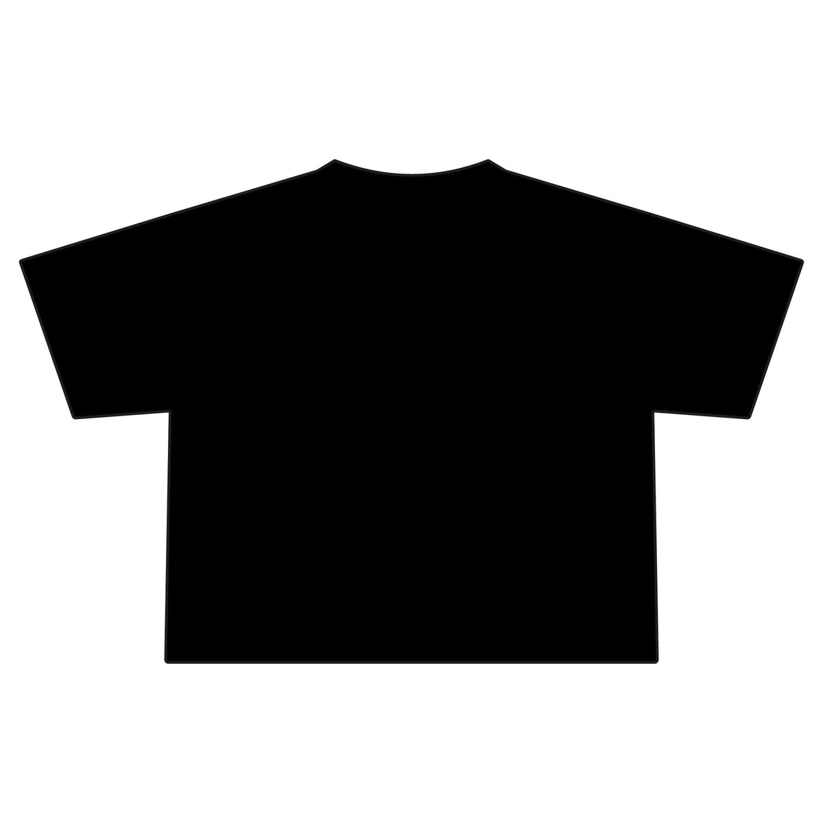 Women's Cropped Basic Lil Flxme Tee