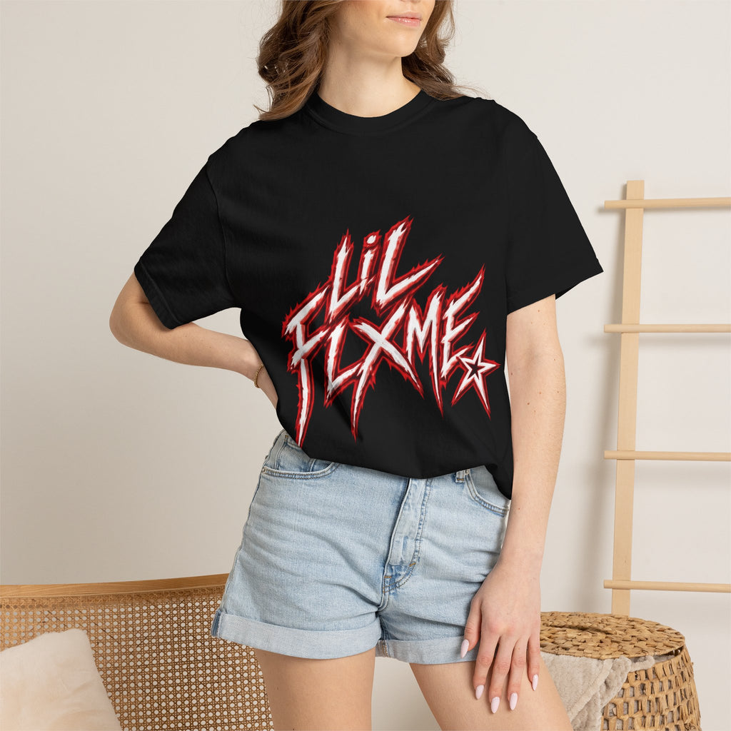 Lil Flxme Graphic Tee front&back