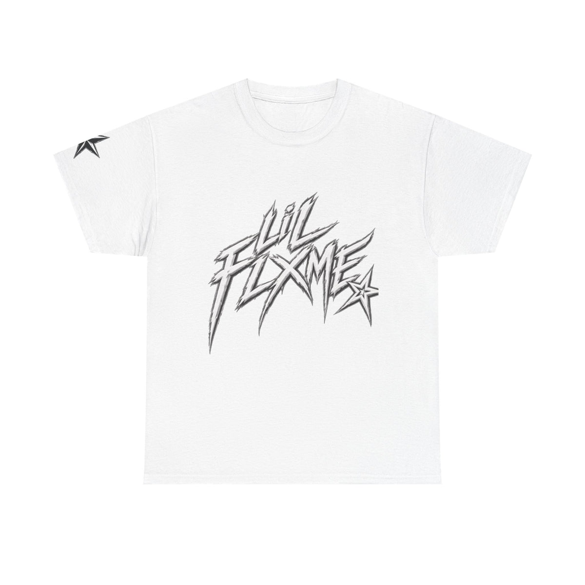 Lil Flxme Graphic Tee front&back