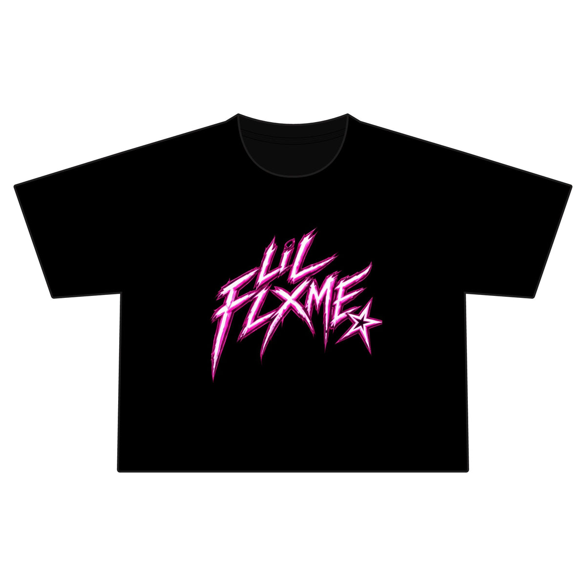 Women's Cropped Basic Lil Flxme Tee