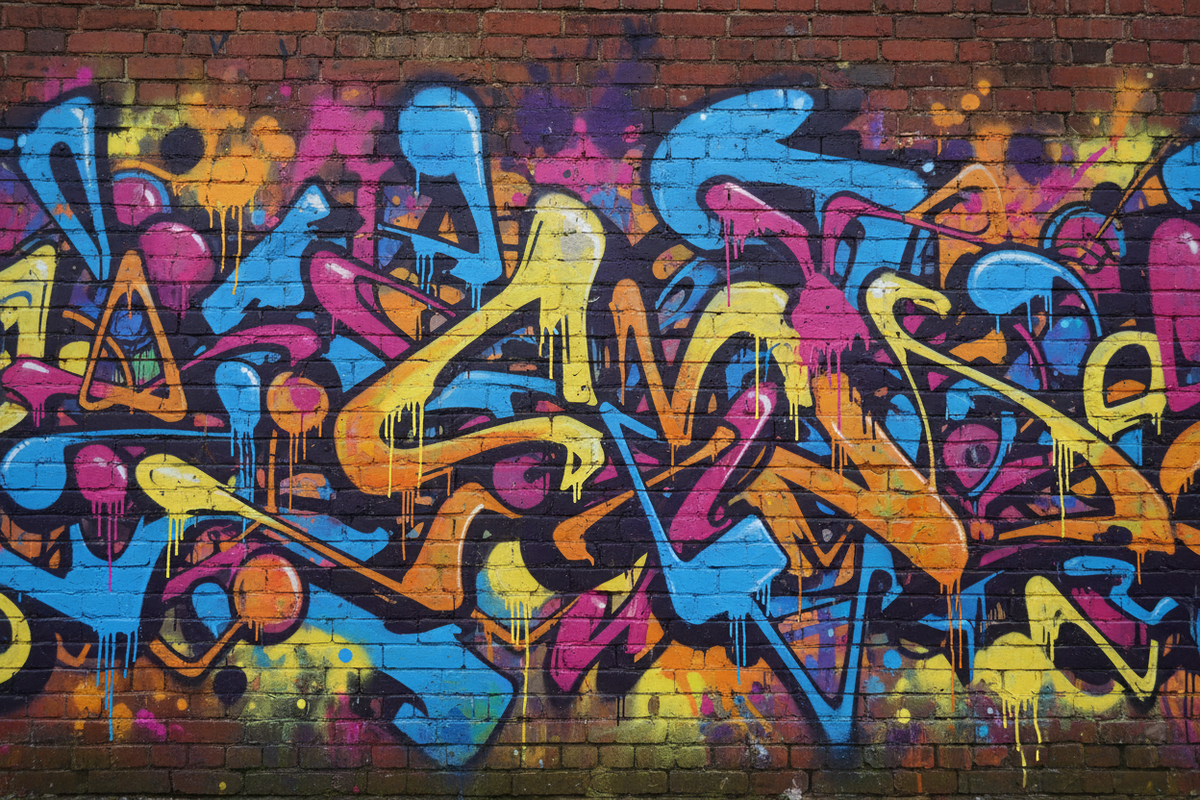 Graffiti Wall No Text